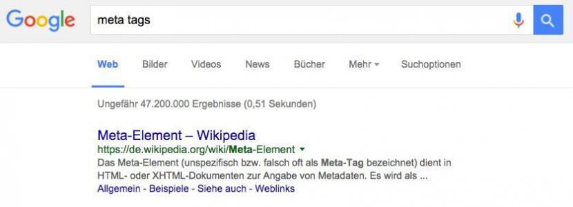 Meta Tags
