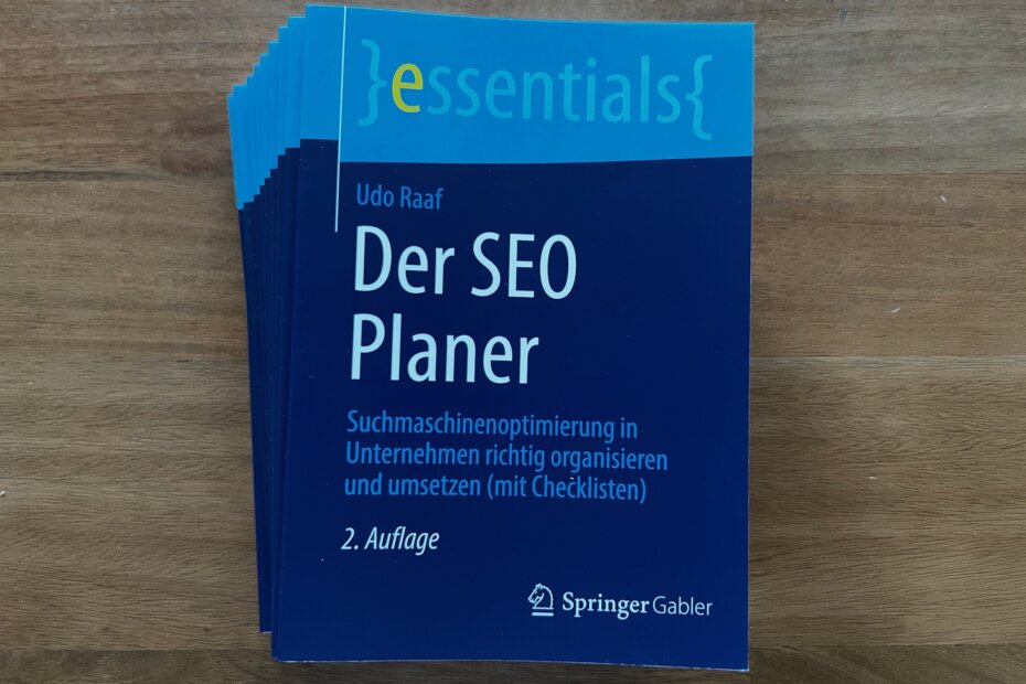SEO Planer - Udo Raaf